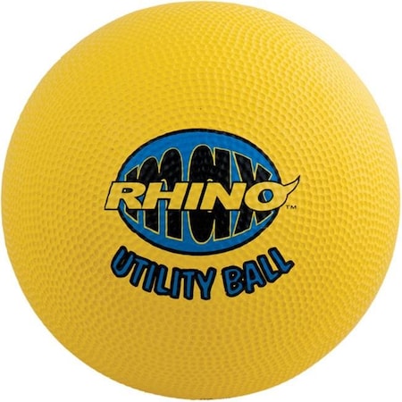 Champion Sports Champion Sports RMX10 10 in. Rhino Max Utility Ball; Yellow RMX10